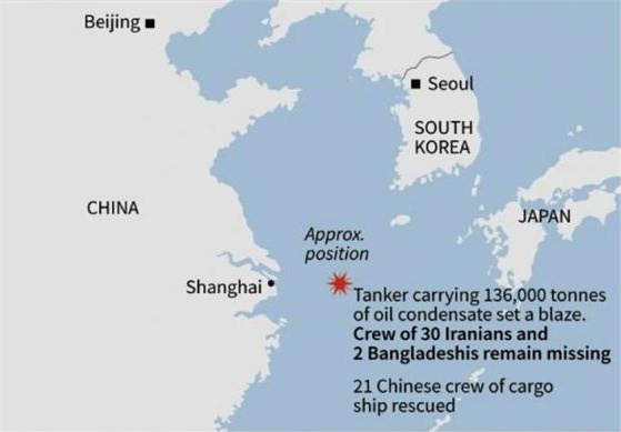 東海油輪事故后，要擔(dān)心的不是海鮮，而是它!